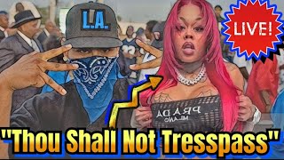 LA Goons Confront Memphis Rapper‼️Warzone in Nickerson Gardens⁉️ [upl. by Standing533]