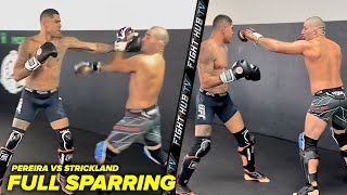 Alex Pereira vs Sean Strickland  Full SPARRING Video [upl. by Andrien]