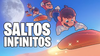 Juego con SALTOS en CAPPY INFINITOS al Super Mario Odyssey [upl. by Annohsal]