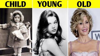 1970s Beautiful Actresses Child to Young and Young to Old Transformation [upl. by Nylanna]