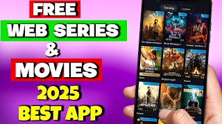 🎬 Best Apps To Watch Movies amp Web series for free In 2025  Best Movie App  Best Web Series App [upl. by Kandy]