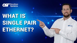 What is Single Pair Ethernet Everything you need to know about single pair ethernet [upl. by Ferullo618]