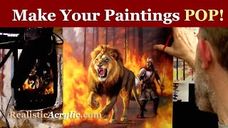 Three Ways to Create Luminosity in Your Acrylic Painting [upl. by Asile928]