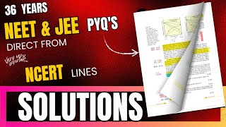 SOLUTIONS NCERT PYQS HIGHLIGHTED WITH YEARS [upl. by Normandy]