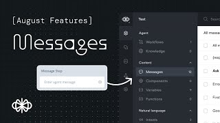New Messages Feature  Whats New in Voiceflow [upl. by Gilbertine]