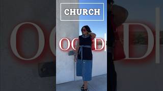 Church OOTD  Sunday Funday sundayservice ootd [upl. by Bailar139]