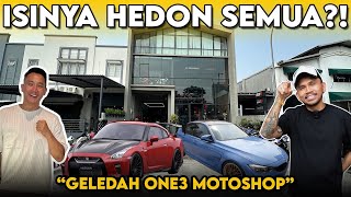 INI DIA BENGKEL IDAMAN ARTIS amp ORANG PENTING ⁉️ GELEDAH KOLEKSI HEDON BEN ONE3 MOTOSHOP‼️ [upl. by Ailehs]