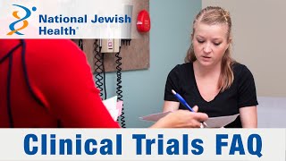 What is Clinical Research FAQs Answered by National Jewish Health [upl. by Romain]