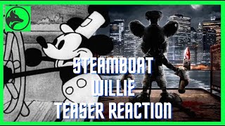 Steamboat Willie Mickey Mouse Horror Movie 2025 Teaser Reaction [upl. by Ttcos472]