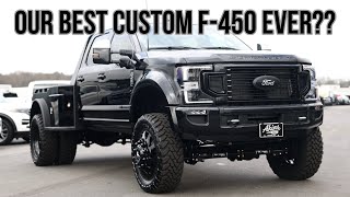 Is This Our BEST CUSTOM EVER 2022 Ford F450 Platinum Western Reserve Edition Super Duty [upl. by Ogait202]