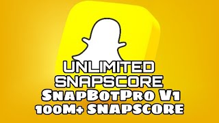 UNLIMTED SNAPSCORE SnapBotPro V1 RELEASE AND SHOWCASE [upl. by Eula]