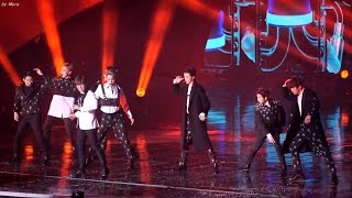 161226 엑소 EXO  Monster 몬스터 음향사고 당황하는 멤버들 전체 직캠 Fancam 2016 가요대전 by Mera [upl. by Aetnahc76]