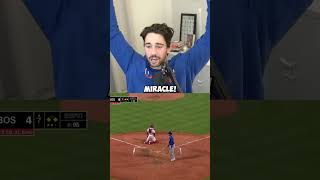 Cubs Fan Reacts to WALKOFF vs Red Sox [upl. by Marvel69]