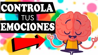 ¿Cómo CONTROLAR las EMOCIONES  8 TÉCNICAS de AUTOCONTROL  Psicología en 5 minutos Ψ [upl. by Cherian]