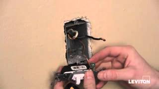 Leviton Light Switch Installation [upl. by Isolde]