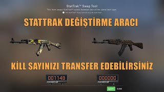 Stattrak Değiştirme Aracı Kullanarak Ölü Sayısını Yeni Silaha Aktarma  CSGO [upl. by Nlocnil]