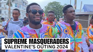 Supreme Masqueraders Valentine’s Outing With Evergreen Movement Band 2024 🔥 [upl. by Nutsud]