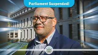 Māori Lawmakers Disrupt Parliament with Haka Protest Against Controversial Treaty Bill [upl. by Nuhsal]