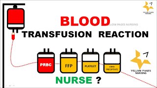 Blood Transfusion Reaction  Nurses Responsibilities [upl. by Nedyah749]