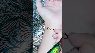 cute bracelet Design new tattoo mehndi followformore  like [upl. by Jake]