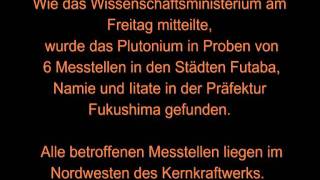 Fukushima Plutonium in Bodenproben entdeckt [upl. by Ahsinawt462]