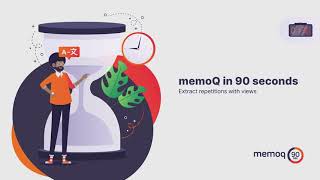 Extract Repetitions with Views  memoQ in 90 seconds 3 [upl. by Dnob]