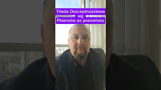 Triada oszczędnościowa Finansów po poznańsku shorts emerytura finanse oszczędności [upl. by Lewap725]