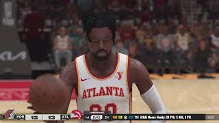 daNation MyNBA DJs Historic 1st NBA Game on NBA 2K25 [upl. by Cichocki]