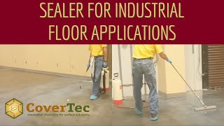 Sealer for Industrial Floor Applications [upl. by Attenhoj]