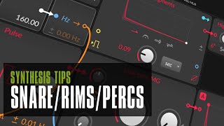 Synthesizing Snare and Rimshot Sounds in Bitwig Easy Setup for Drum and Bass amp Dubstep [upl. by Arbma]