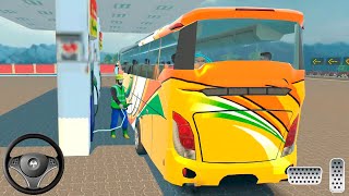 Coach Bus Game City Bus  Bus Games  Coach Bus Realistic Driving  Android GamePlay [upl. by Cyrano]