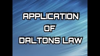 Application of Daltons law in urdu hindhi learning 4u [upl. by Chirlin385]