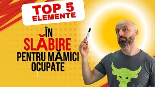 Top 5 elemente întrun proces de slăbire daca ești o mămica ocupată ✅ [upl. by Sillert44]