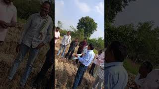 SRT rice farming Yavatmal district farmer visited at Birsa Munda farmhouse rajura [upl. by Yttel]