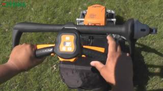 Pellenc Rasion Smart Battery Powered Mower from Etesia UK [upl. by Allina195]