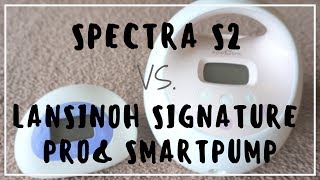 Spectra S2 vs Lansinoh Signature Pro amp SMARTPump  Whats the BEST pump  Momma Alia [upl. by Quill352]