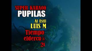 PUPILAS DE GATO LUIS MIGUEL  KARAOKE [upl. by Witty]