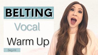 BELTING Vocal Warm Up Exercises [upl. by Henriette]