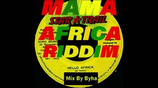 Mama Africa Reggae Riddim Juggling Garnett Silk Beres Hammond [upl. by Tebasile]