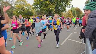 2024 Great Eastern Run Half Marathon Start Peterborough 13 October [upl. by Rasec528]