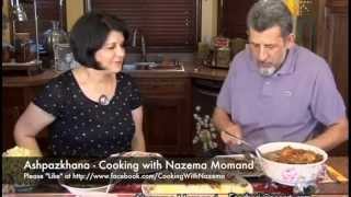 Ashpazkhana  Cooking with Nazema Momand  Rice with Dry Plum and Saffron [upl. by Nnylanna]