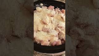 Crockpot Parmesan Garlic Chicken and Potatoes  Easy Crockpot Recipe [upl. by Adkins605]