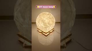 DIY Moon Lamp🌕 [upl. by Reisman]