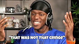 KSI Reacts To How Cringe His Song Is [upl. by Smukler]