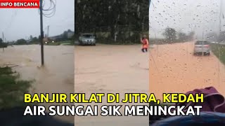 JITRA DILANDA BANJIR KILAT‼️ [upl. by Ellemac]