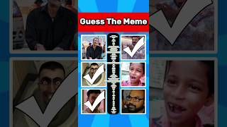 Can you Guess the Meme Song 🎵 shorts memes guess quiz [upl. by Rutherford561]