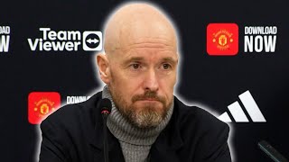 Its not a secret I WANTED A STRIKER We have to match FFP  Erik ten Hag  Man Utd v West Ham [upl. by Therine638]