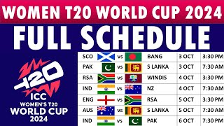 World Cup 2024 Schedule World Cup 2024 Schedule [upl. by Hayouqes]