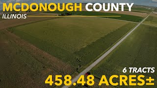 Eckert Aerial Tour  McDonough County Illinois [upl. by Sayres]