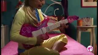 Kaylyn Slevin in Mattel Barbie Jam With Me Rockstar Guitar Commercial [upl. by Adaynek210]